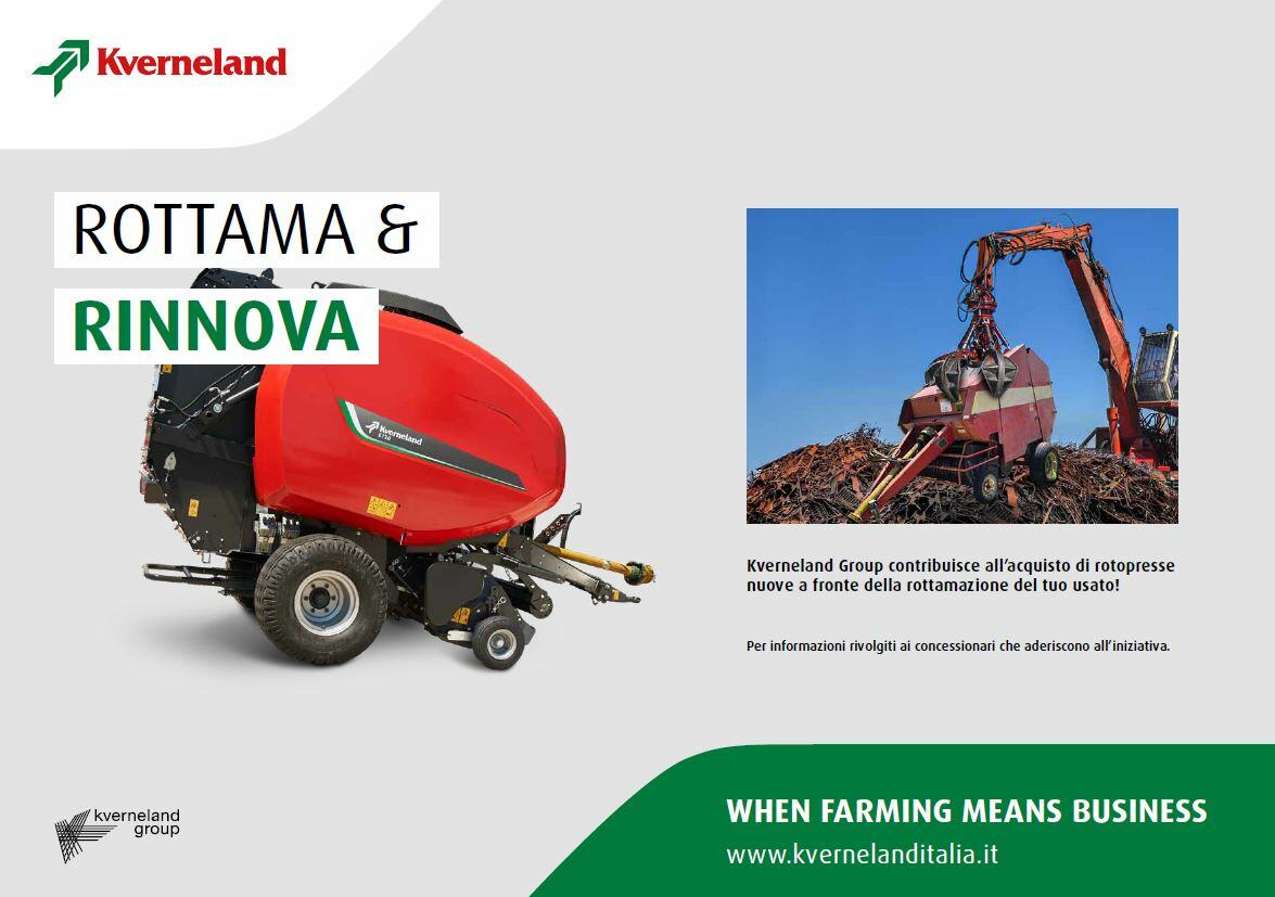 Volantino KV rotopressa rottamazione